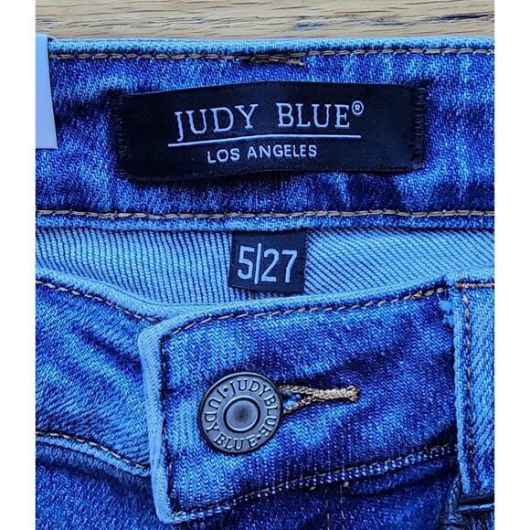 Judy Blue NWT Sunflower Embroidered Relaxed Fit Jeans size 5/27 Style #88257 NEW - Picture 6 of 10